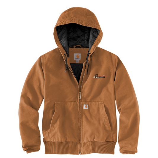 Carhartt Women's Washed Duck Active Jac — Carhartt Brown