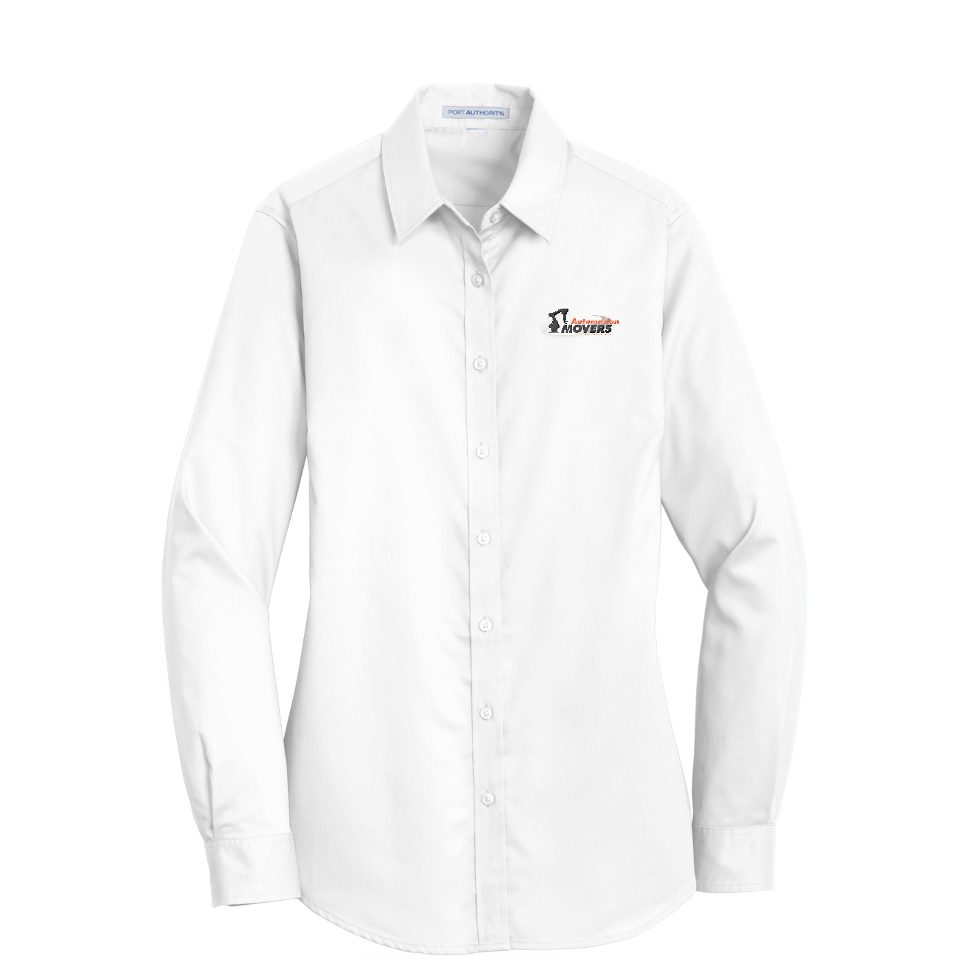 Port Authority Women's SuperPro Twill Shirt — White