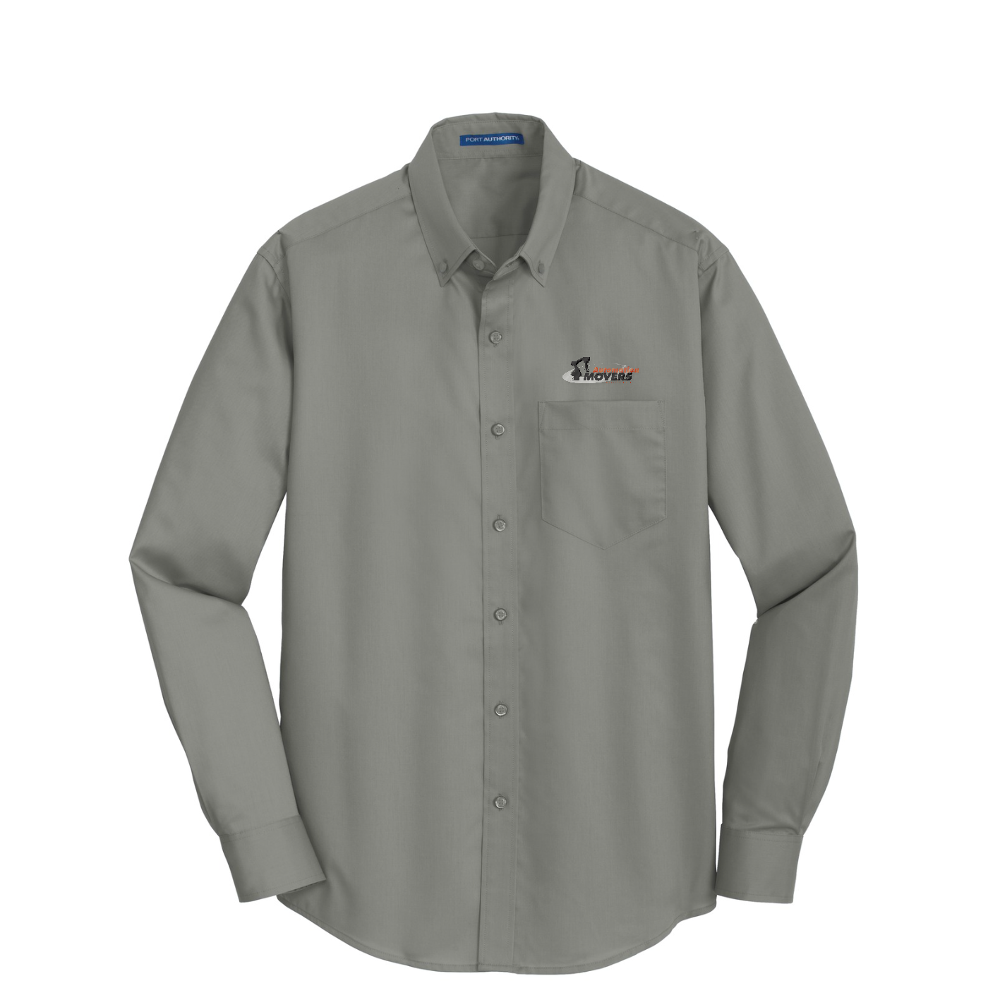 Port Authority SuperPro Twill Shirt — Monument Grey